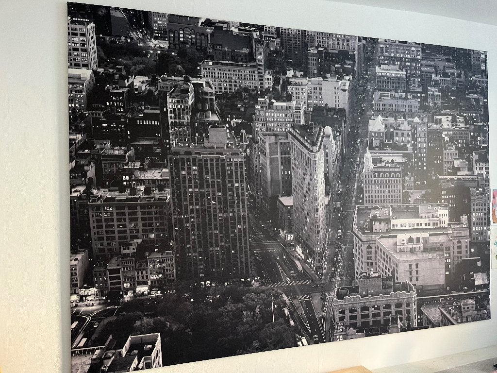 IKEA PREMIÄR - Flat Iron Building, Ophalen, Gebruikt, 125 cm of meer, Schilderij