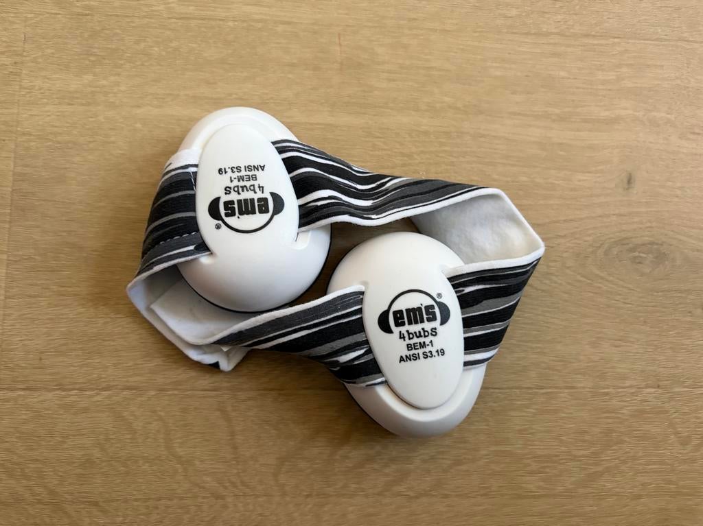 Ems 4 Bubs baby gehoorbescherming, Doe-het-zelf en Verbouw, Ophalen, Zo goed als nieuw
