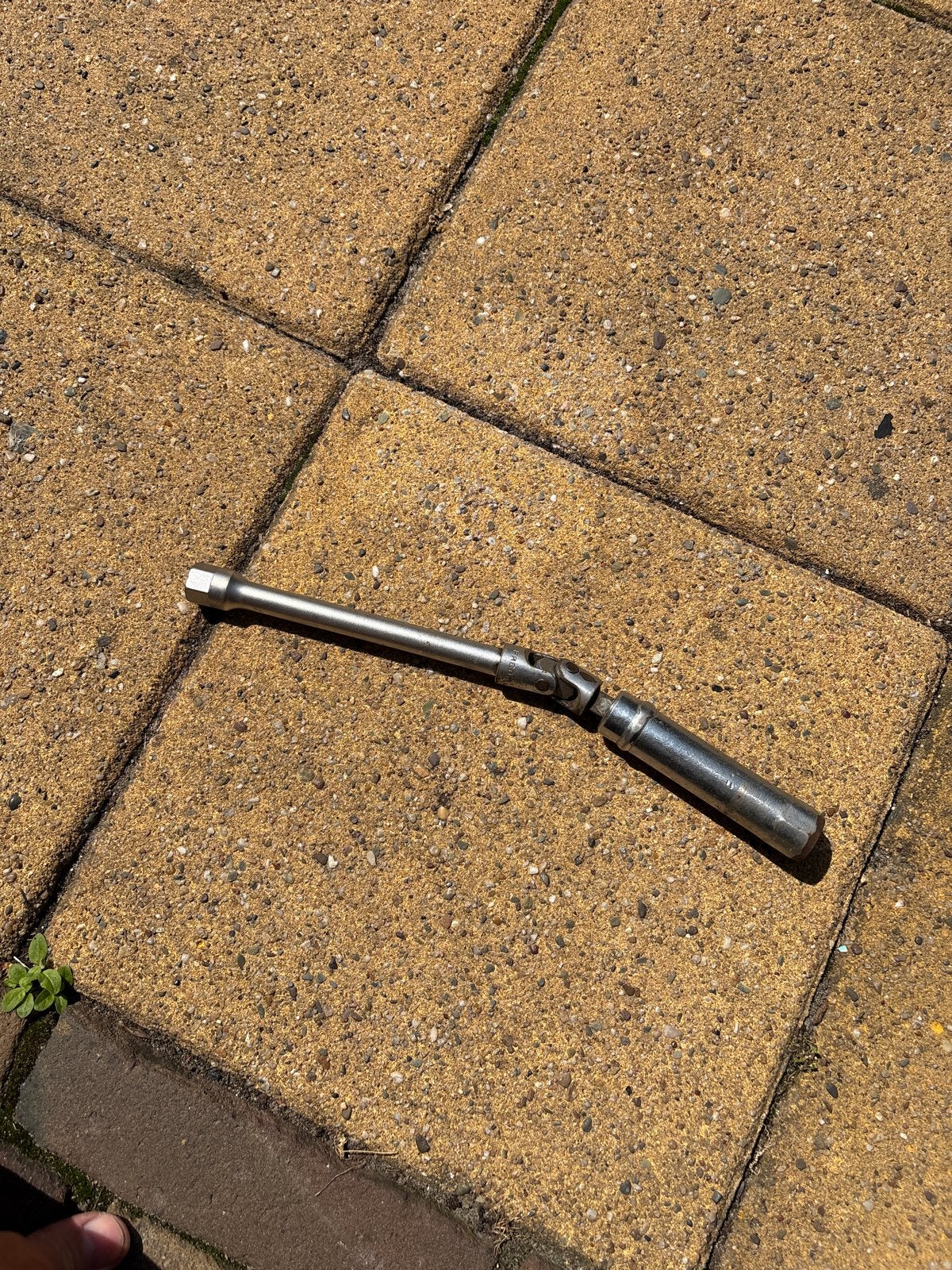 Bougie dop 14 mm met flexibele kop, Verzenden, Gebruikt, Sleutel/ratel