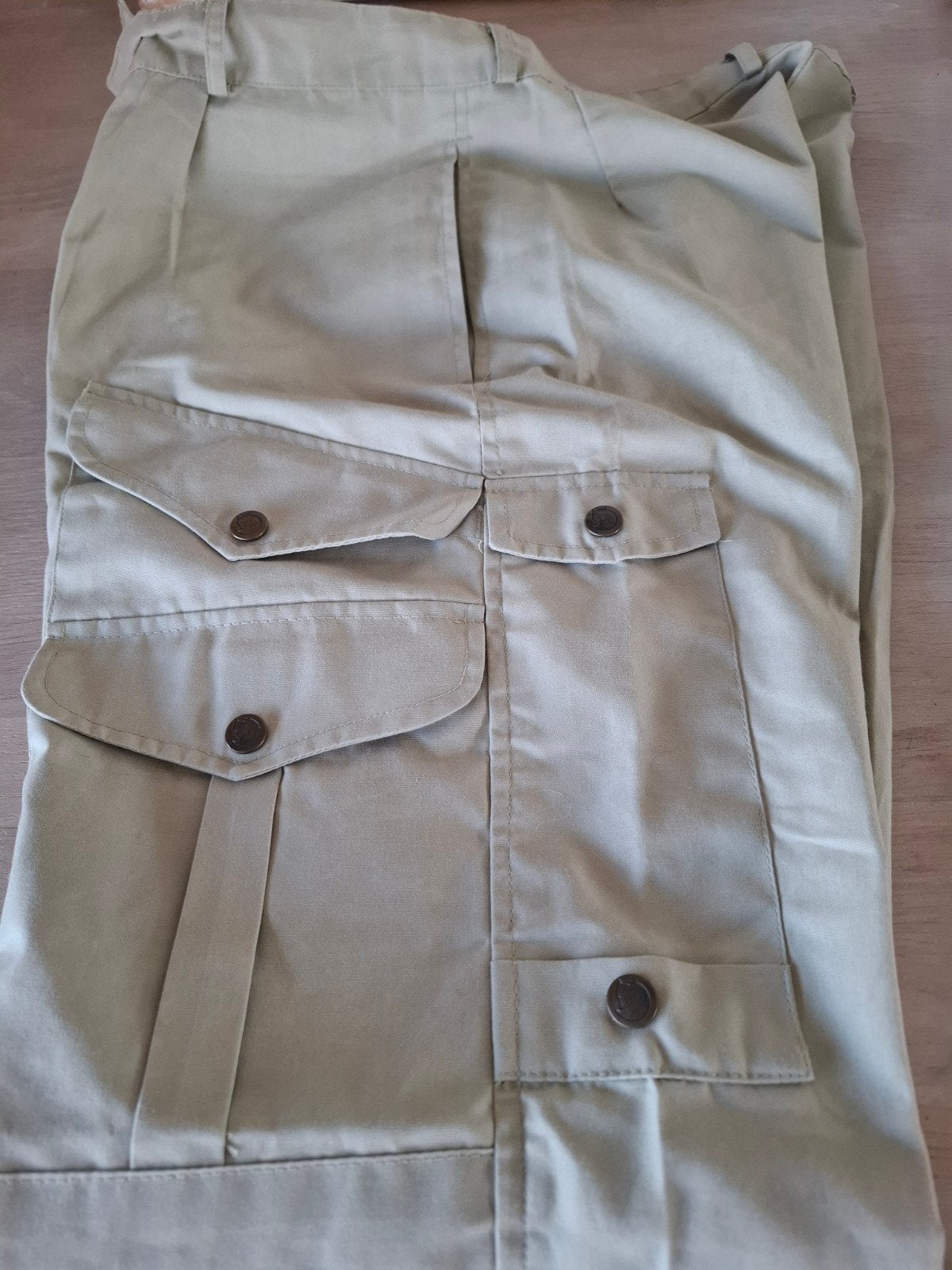 Nieuwe Fjällräven Greenland Trousers mt 48  - Lichtgroen/Bei, Beige, Nieuw, Fjällräven, Verzenden