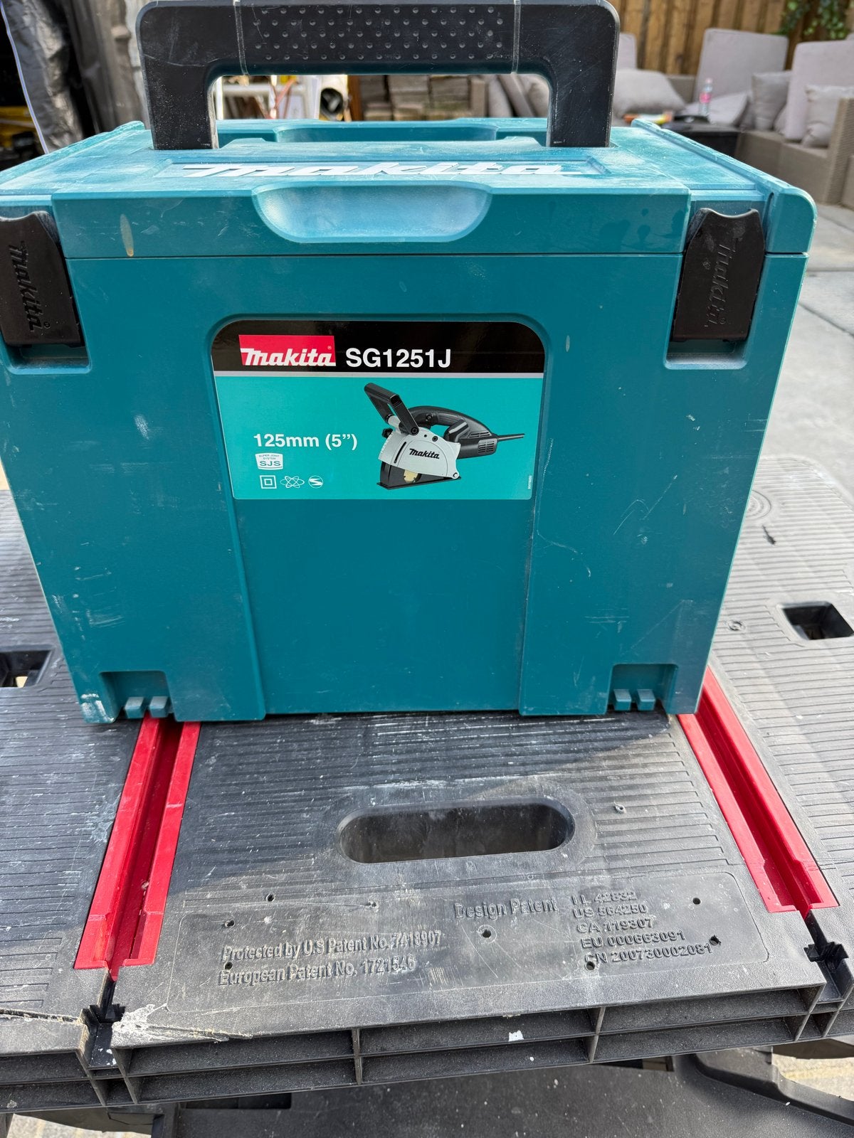 Foto 7 van Makita SG1251J Muurfrees - nieuw gekocht op 08-05-26 met bon