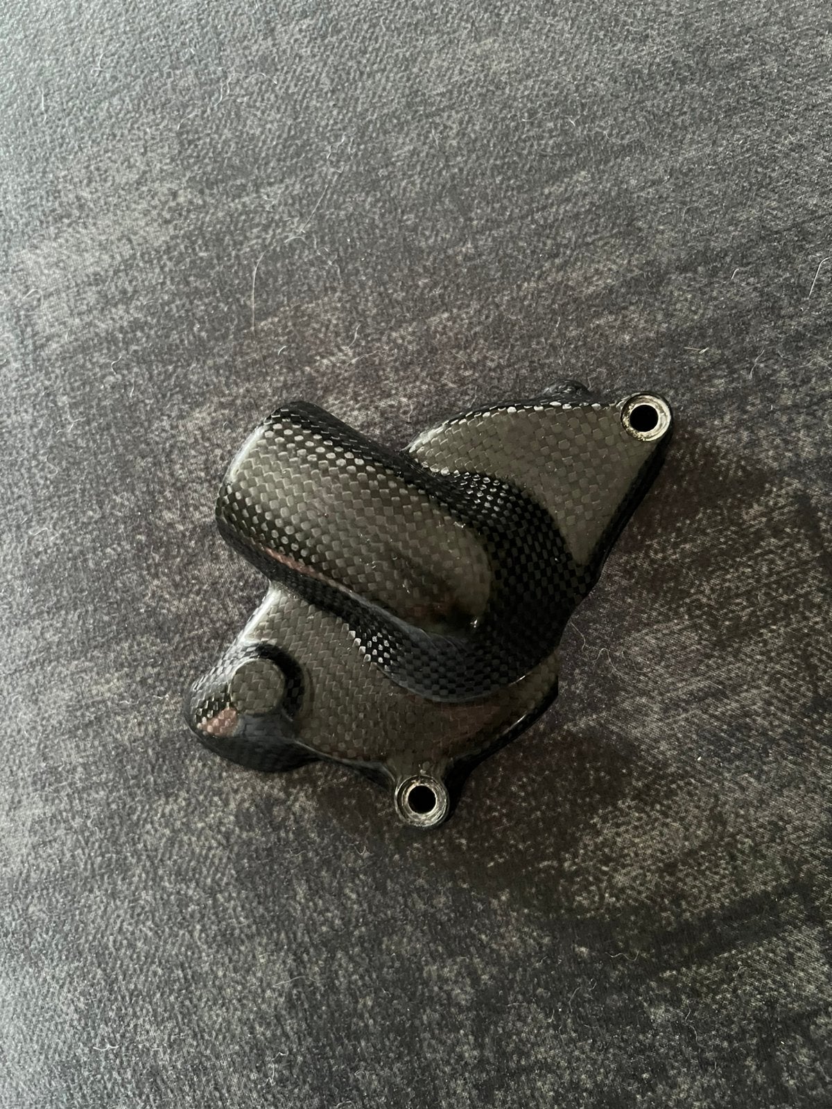 Ducati 749 999 848 1098 1198 EA carbon waterpomp cover, Motoren, Ophalen of Verzenden, Gebruikt