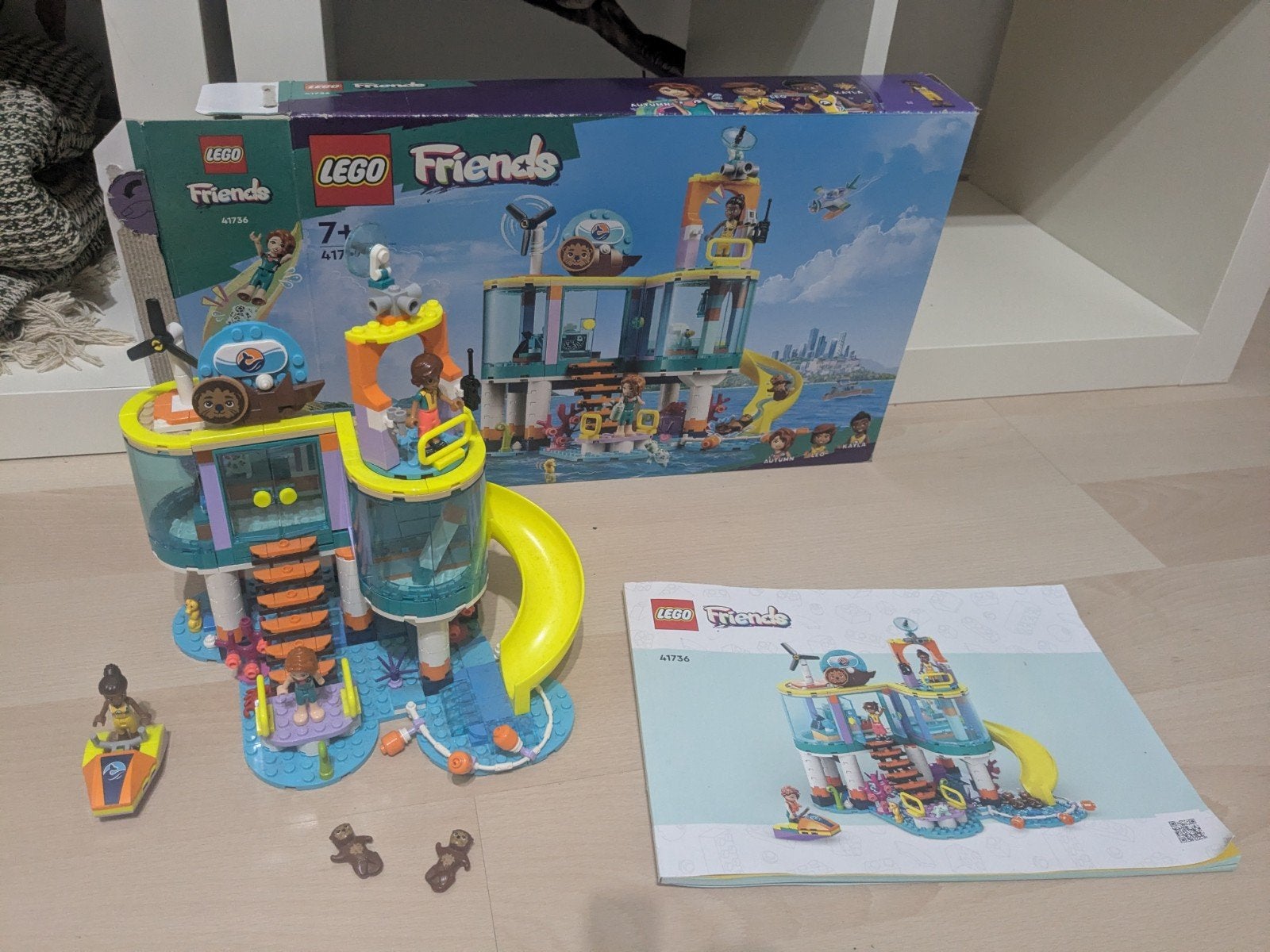 Lego Friends 41736 Zee reddingscentrum, Ophalen of Verzenden, Zo goed als nieuw