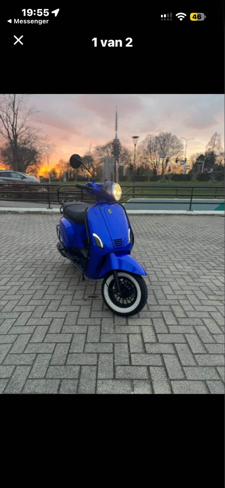 BTC Riva Luxury Scooter - Bj 2024, 19xxx km, Fietsen en Brommers, Ophalen, Gebruikt