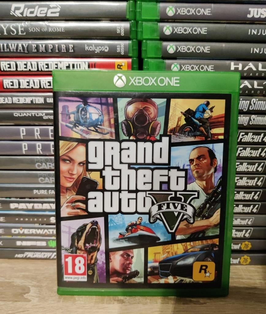 GTA 5 Xbox one, Avontuur en Actie, B, J, Vanaf 18 jaar