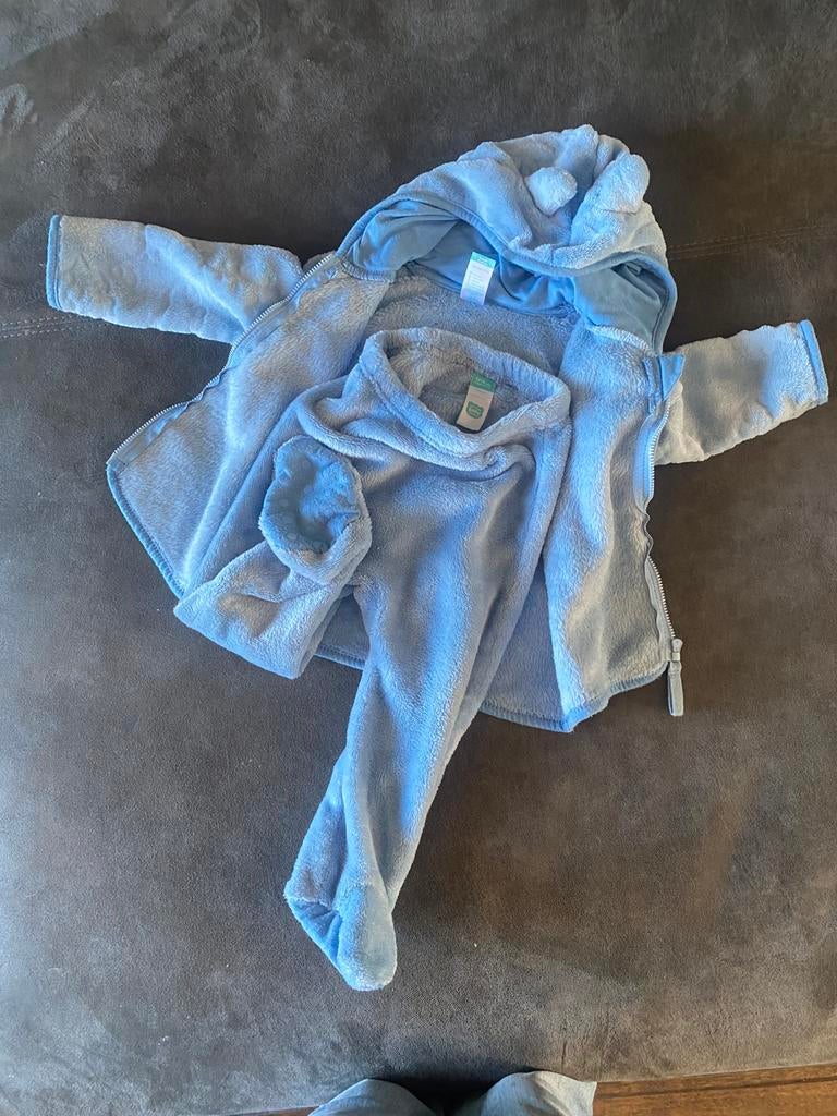 Baby kleding winter 2 stuk jongens maat 74-80, Ophalen of Verzenden, Zo goed als nieuw, Maat 74