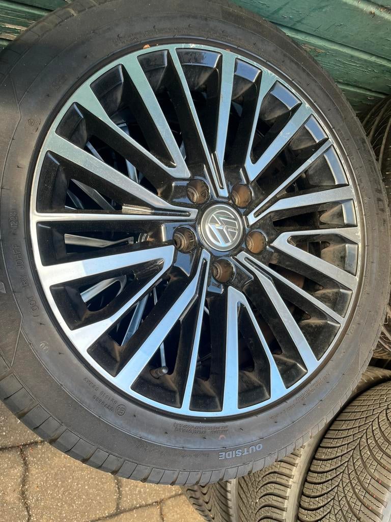 Vw transporter T6.1 F6 T5 T7 zomerset, 18 inch, 255 mm, Banden en Velgen, Ophalen of Verzenden