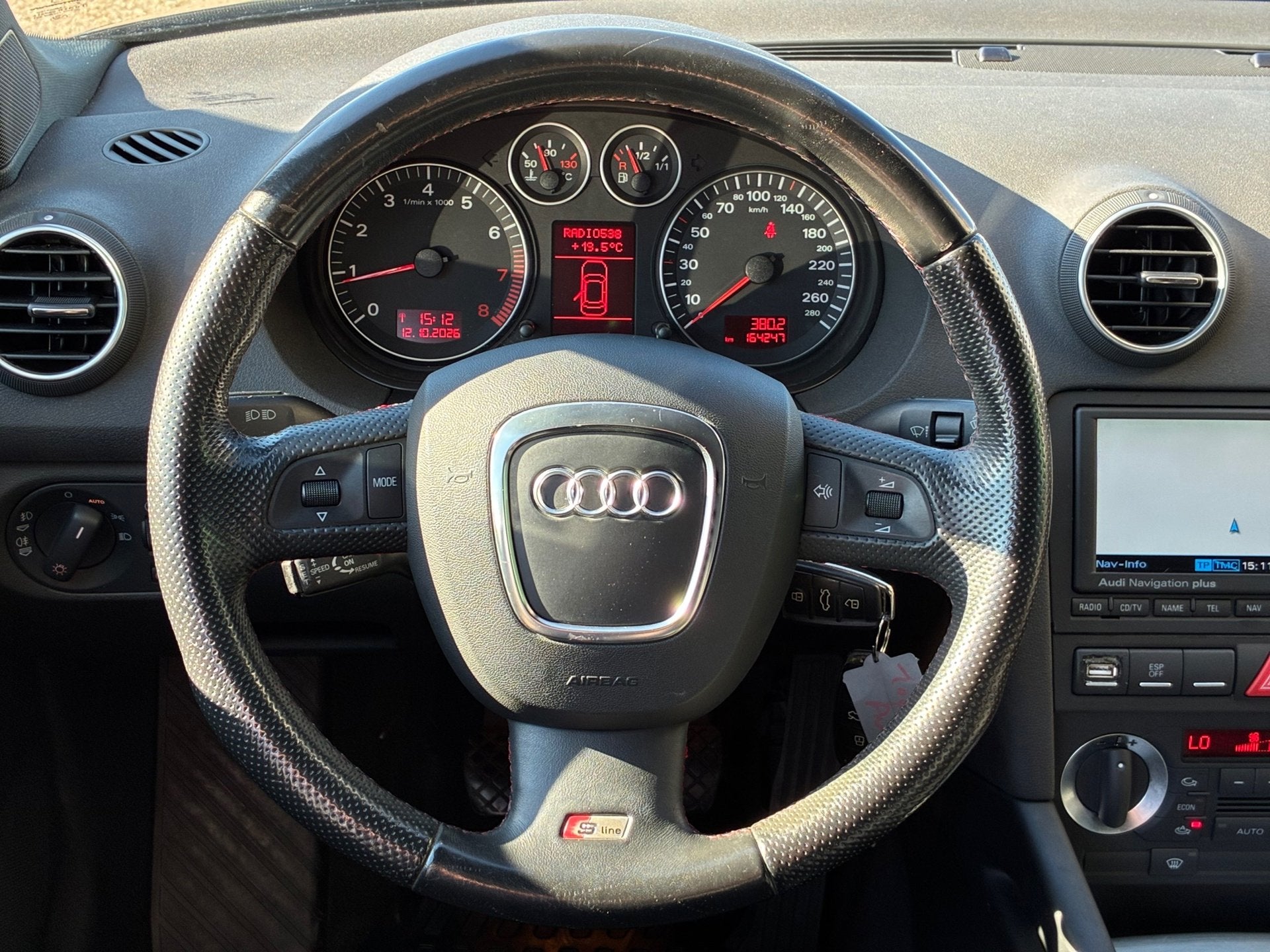Audi A3 Sportback 2.0 TFSI quattro Pro S-Line|2e Eigenaar|D-, Gebruikt, 4 cilinders, 1984 cc, Zwart