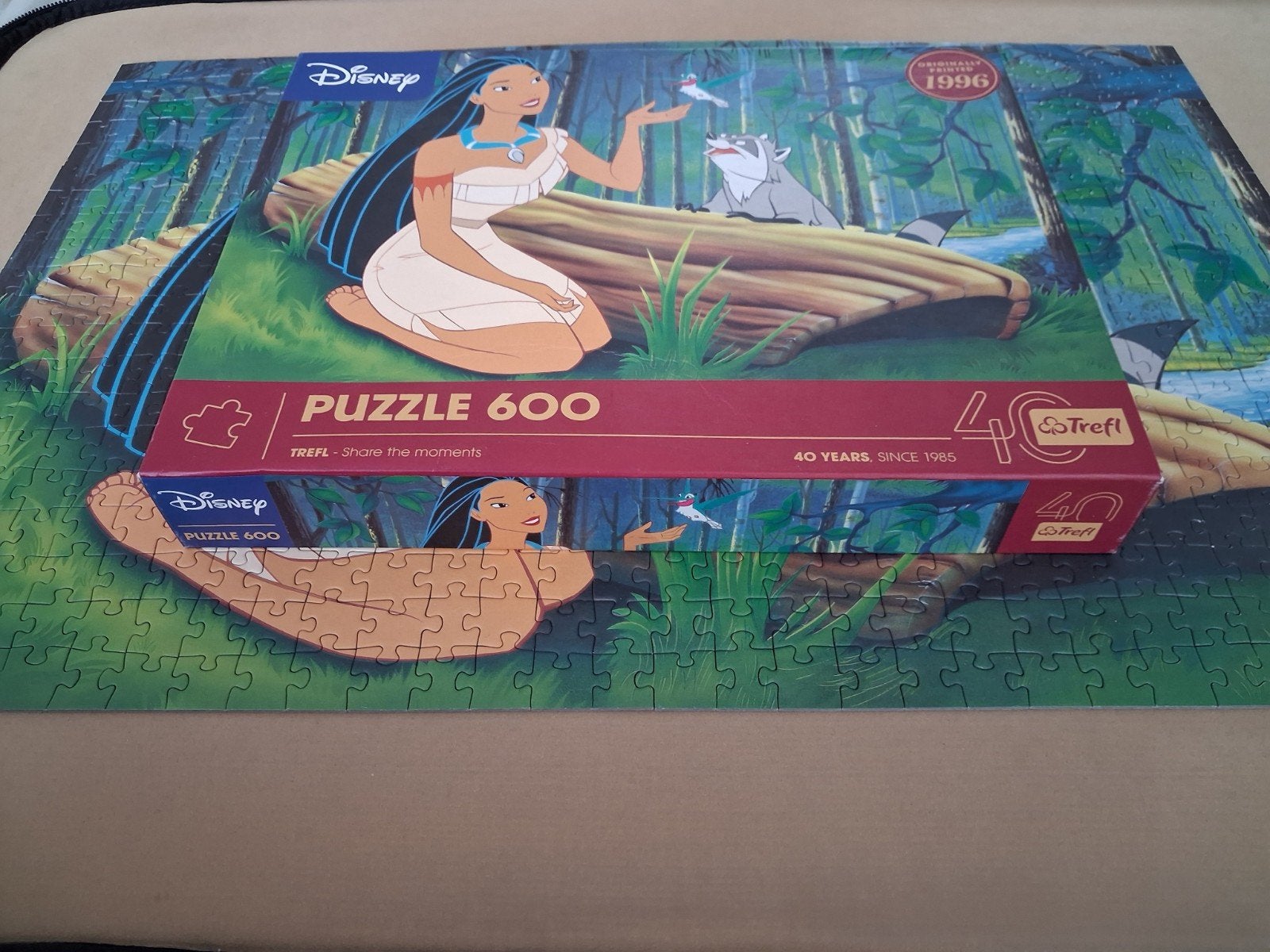 een disney puzzel van 600stukjes, Ophalen of Verzenden, 500 t/m 1500 stukjes, Zo goed als nieuw