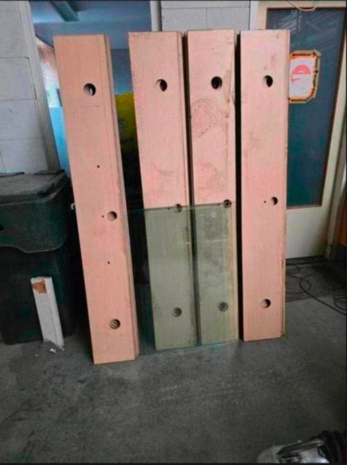 Trespa stroken met gaten, Minder dan 25 mm, Ophalen of Verzenden, Plank, Minder dan 200 cm