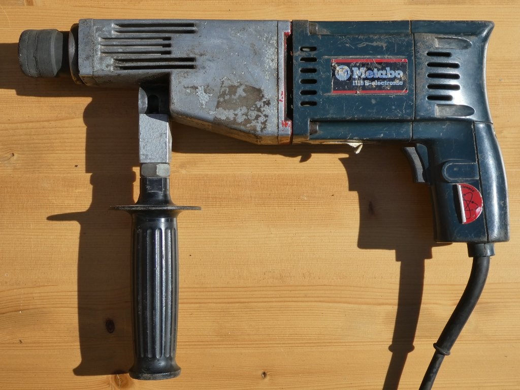 Boormachine / Boorhamer Metabo 1115 S-electronic, Ophalen, Gebruikt, 600 watt of meer, Boormachine