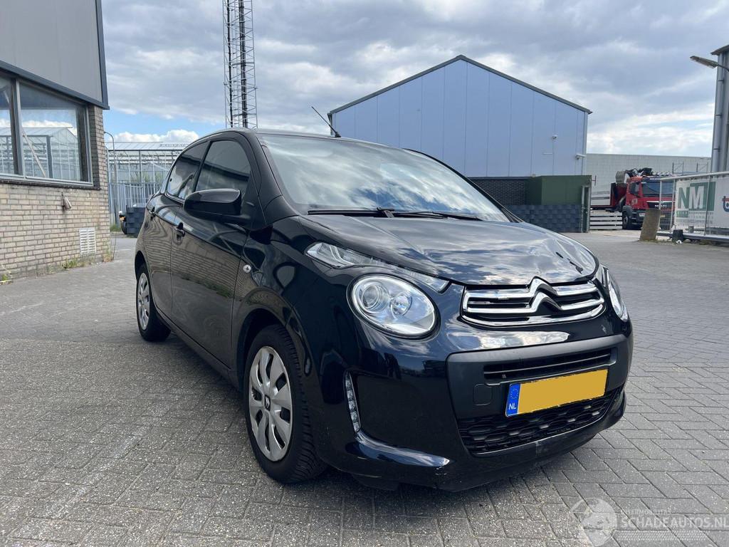 Citroën C1 1.0 VTi Feel 120.328 KM ! (bj 2018), Auto diversen, Schadeauto's, Citroën, Zwart, Handgeschakeld, 998 cc