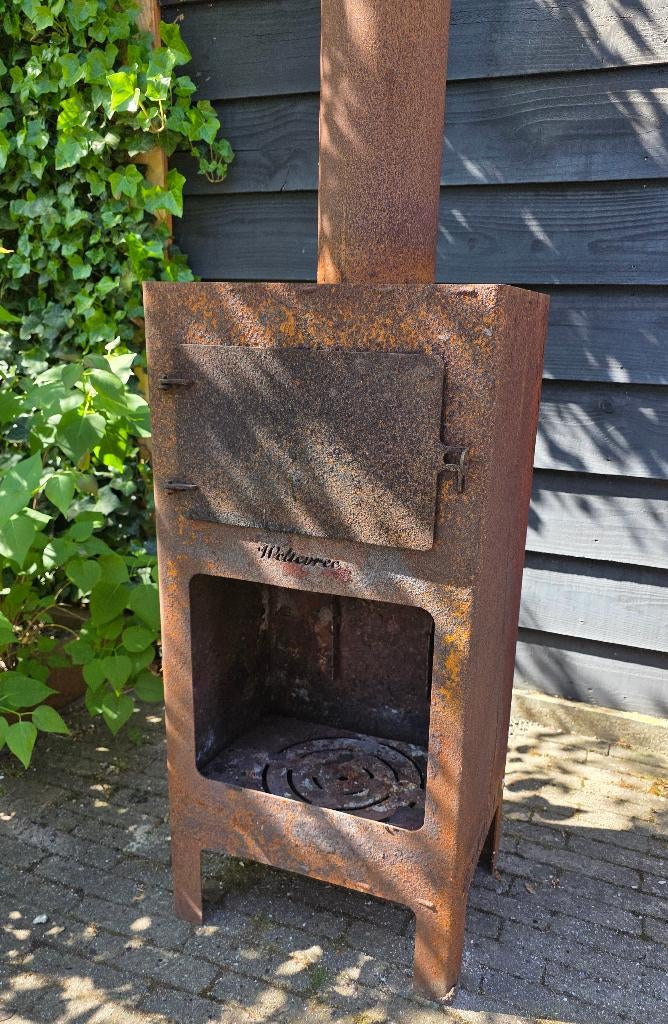 Weltevree Buitenhaard / Pizzaoven, Ophalen, Gebruikt, Vrijstaande haard, Houthaard