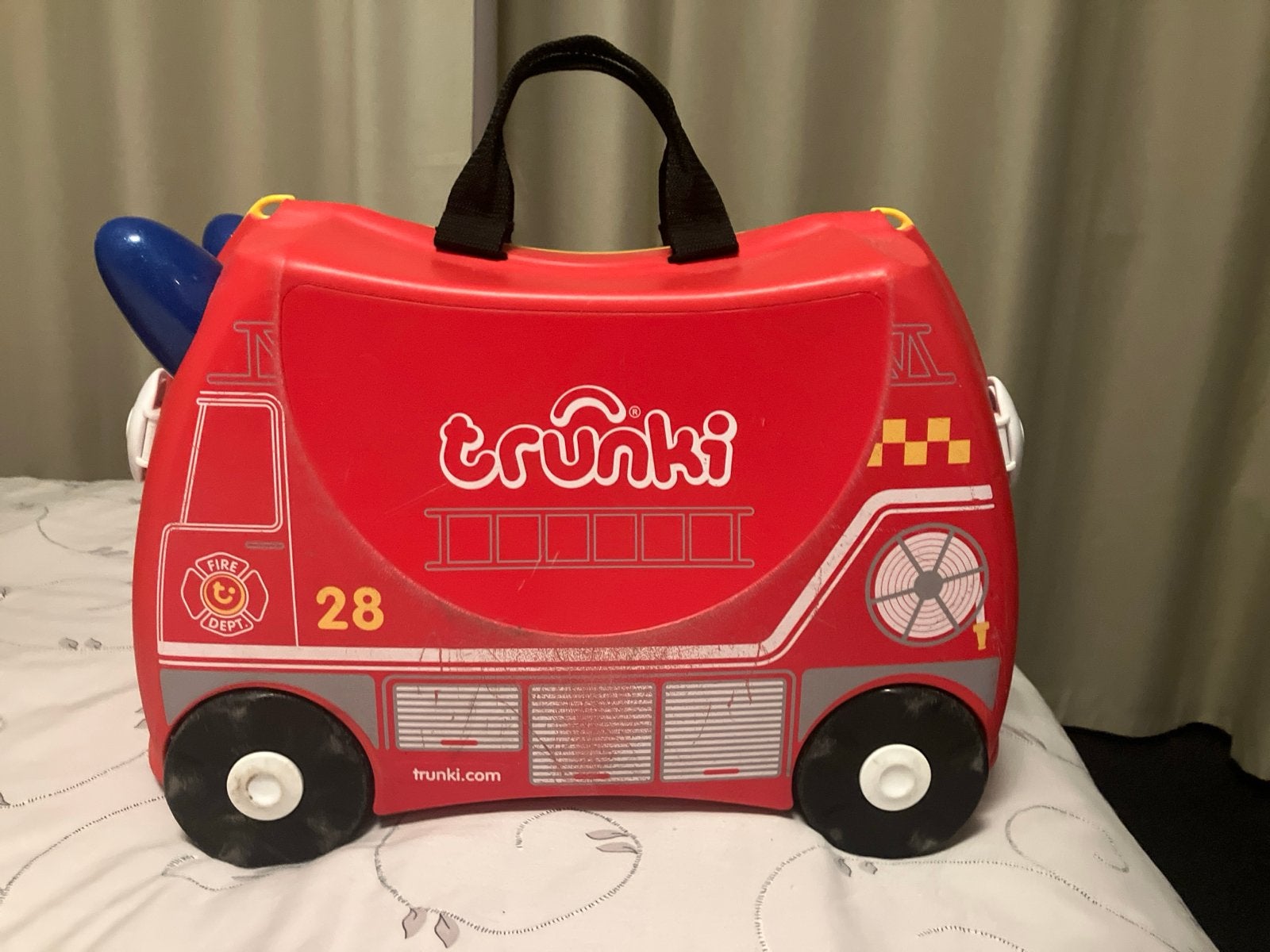 Trunki kinder koffer - Brandweerwagen & Gruffalo, Ophalen of Verzenden, Gebruikt