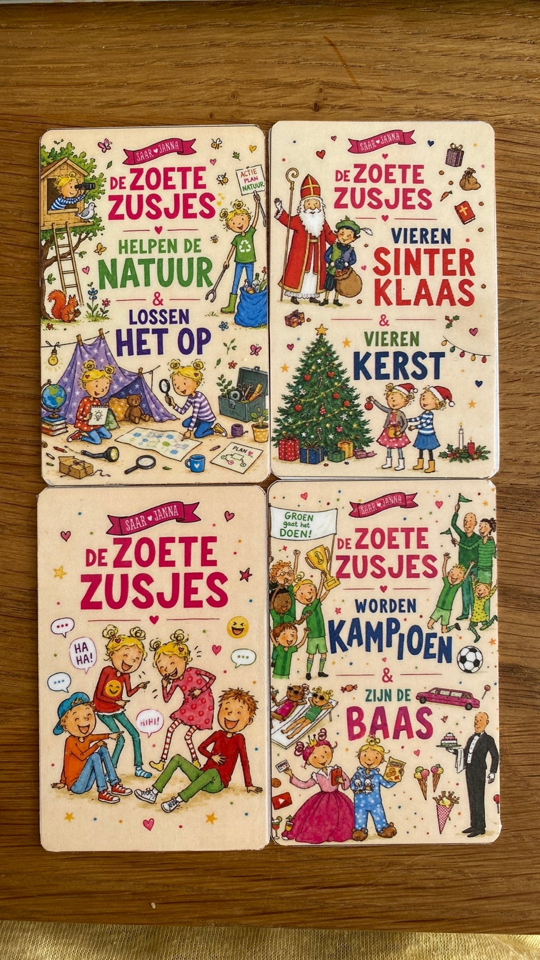 Yoto kaartje Zoete Zusjes, Verzenden, Zo goed als nieuw