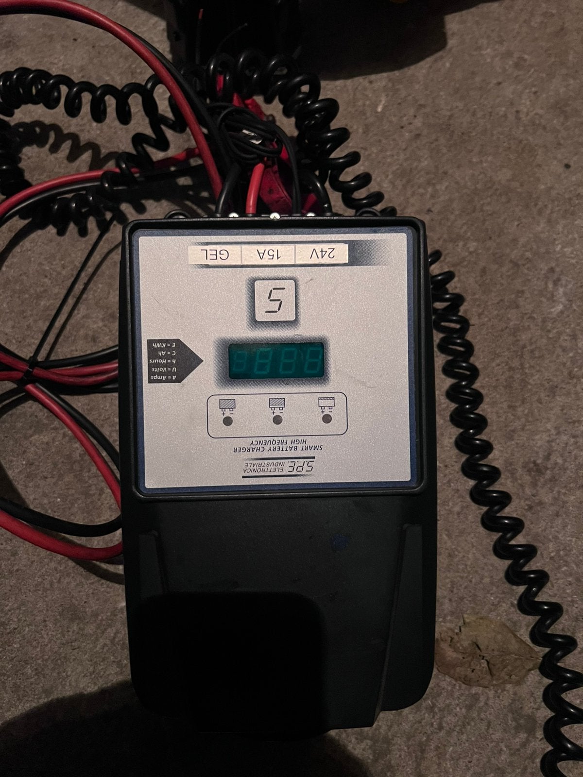 Acculader SPE elletronica industriale, Ophalen of Verzenden, Gebruikt