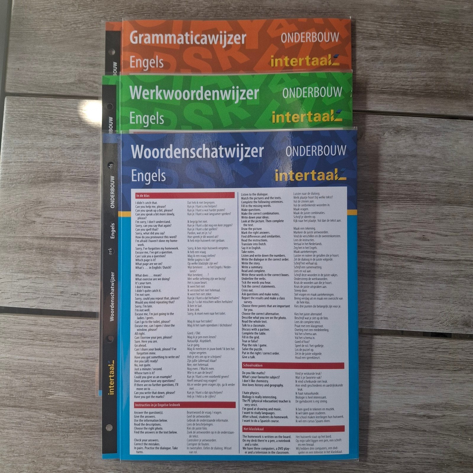 Intertaal Grammatica, Werkwoorden en Woordenwijzer engels, Ophalen of Verzenden, Nieuw, Intertaal, Non-fictie