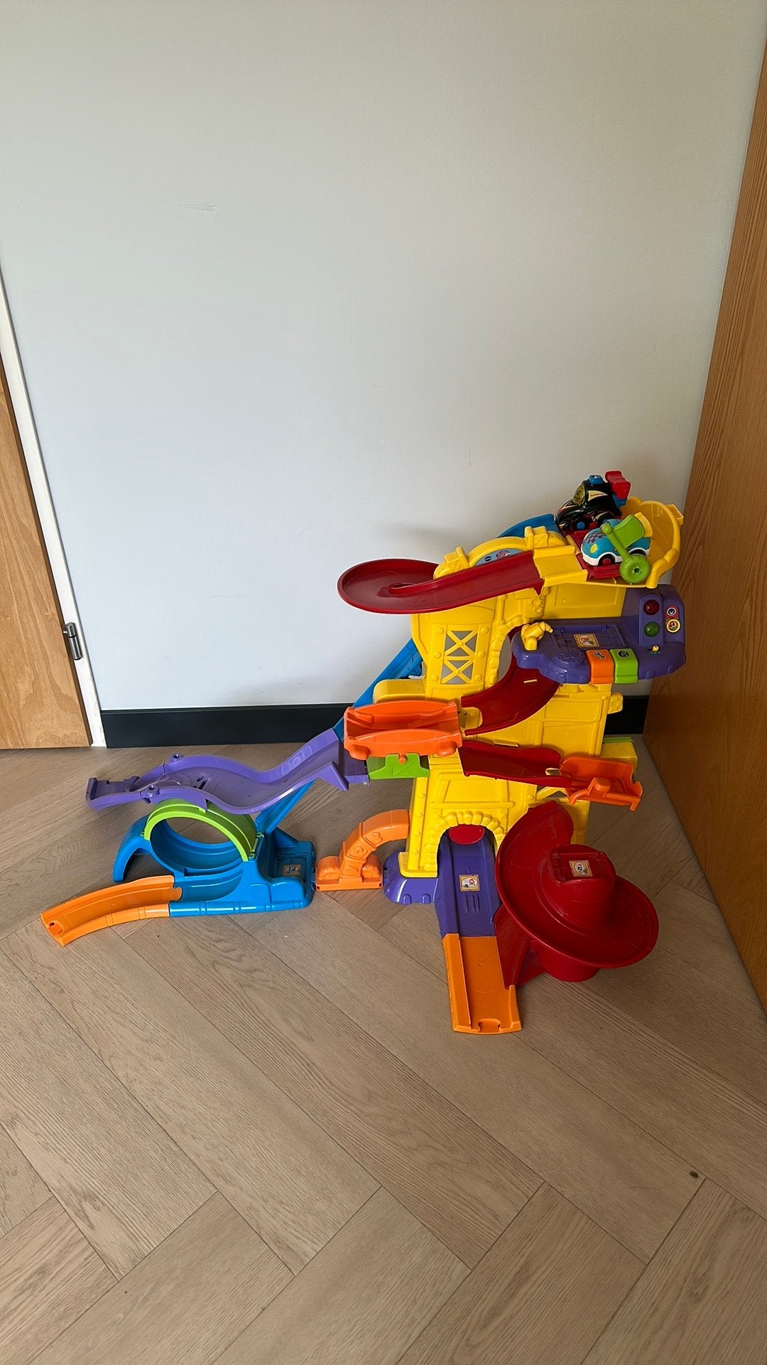 VTech Toet Toet Auto's Super stuntpark met Licht en Geluid, Overige merken, Ophalen of Verzenden, Elektrisch, Racebaan