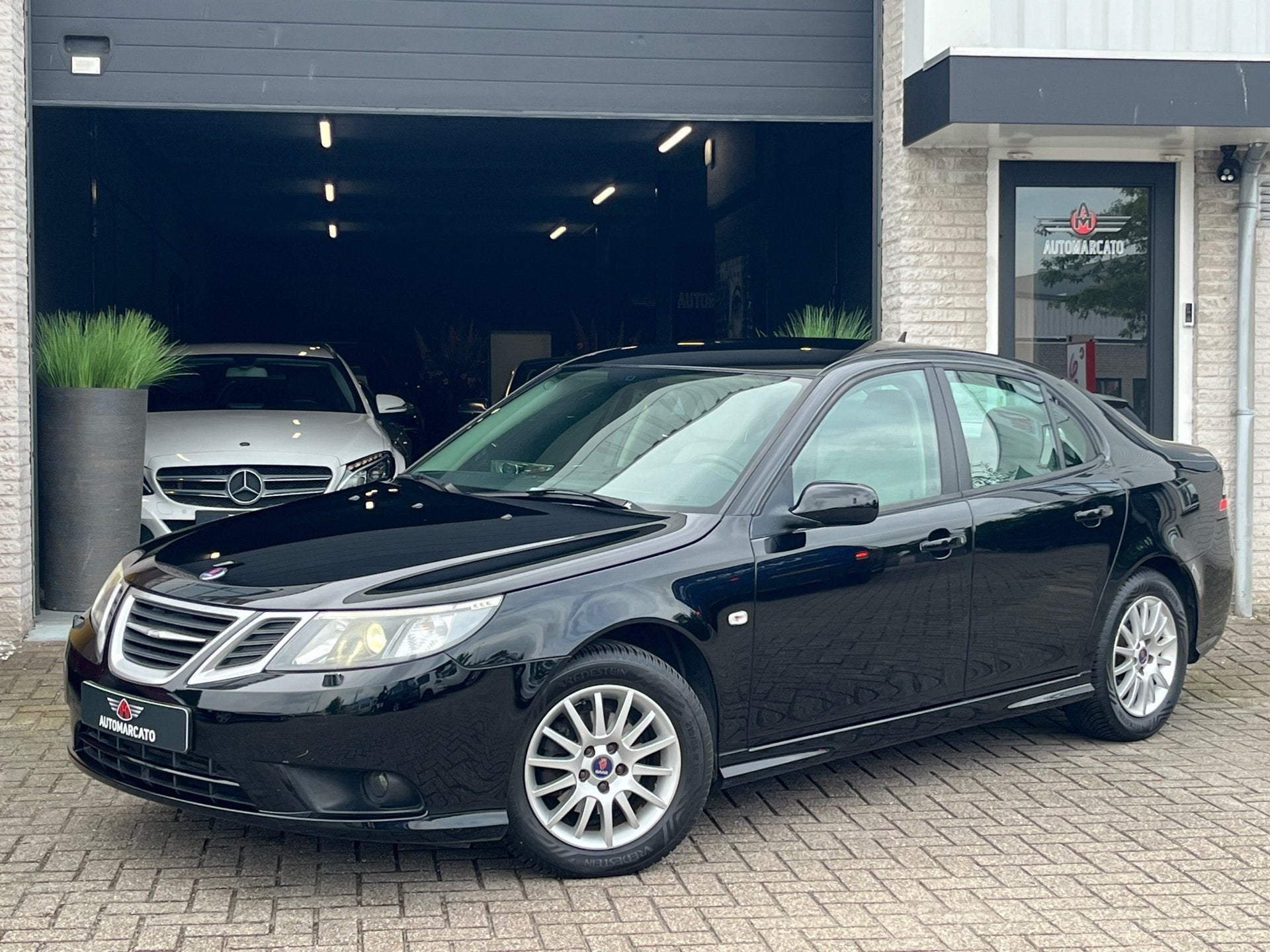 Saab 9-3 Sport Sedan 1.8t Norden Business | Dealer onderhoud, Auto's, Saab, Voorwielaandrijving, Gebruikt, Beige, 4 cilinders