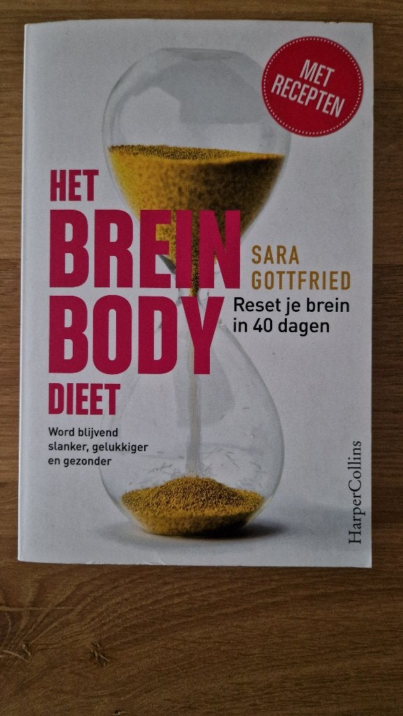 Het brein Body dieet - Sara Gottfried, Zo goed als nieuw, Gezondheid en Conditie, Sara Gottfried, Ophalen of Verzenden