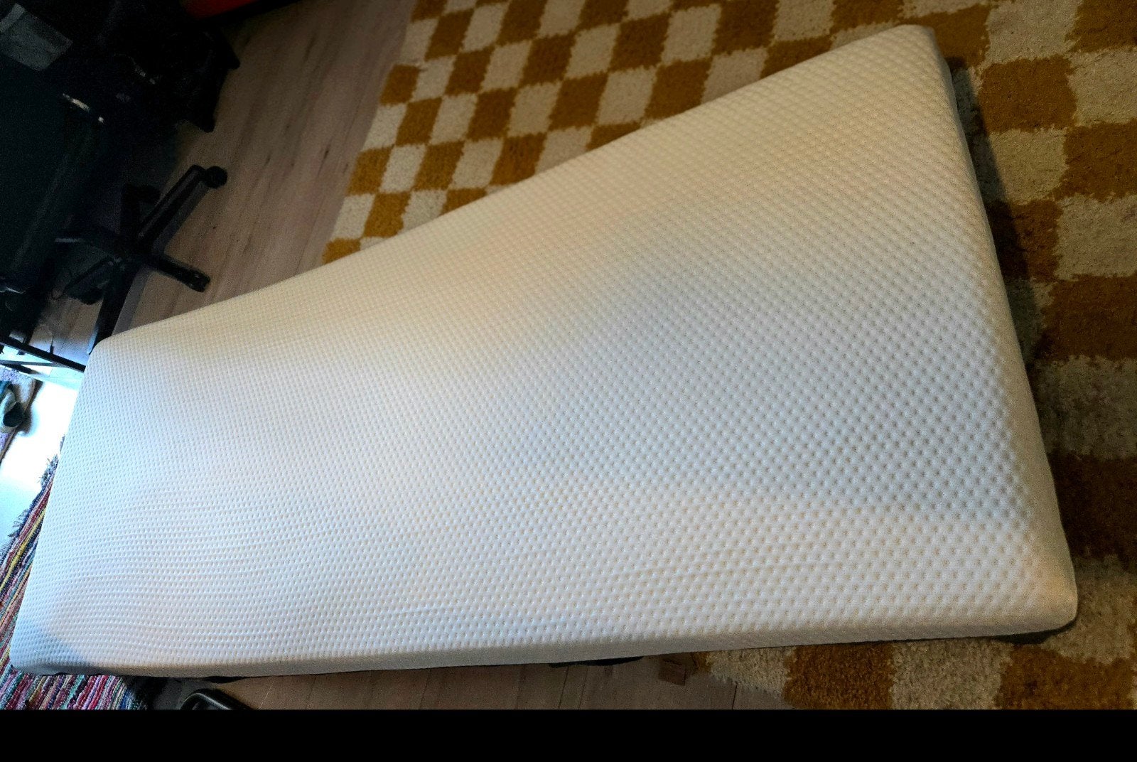 Emma 80x200x25 bed clean only used with mattress protector, Ophalen, Eenpersoons, Zo goed als nieuw, 80 cm