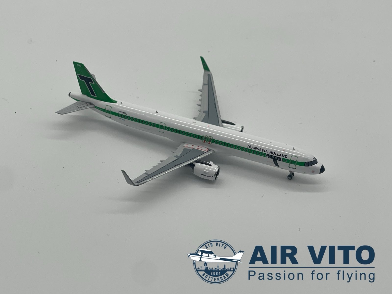 NG Models 1:400 Transavia A321 Neo Retro Diecast Model, 2992jb, Schaalmodel, Ophalen of Verzenden, Operations@airvito.com