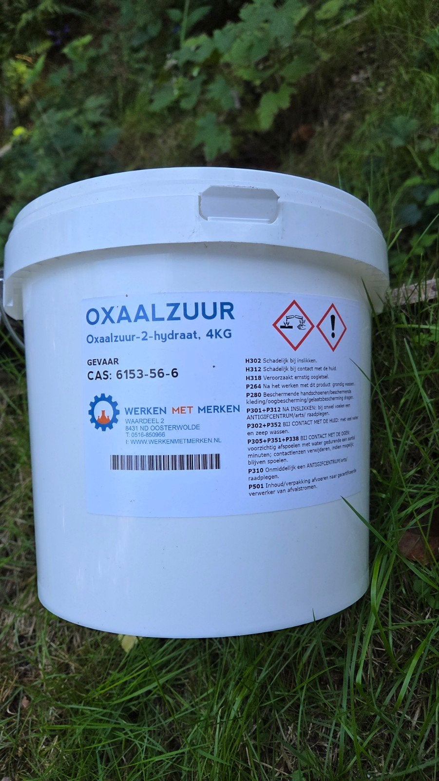 Oxaalzuur-2-hydraat, 4KG - Reinigingsmiddel, Ophalen of Verzenden