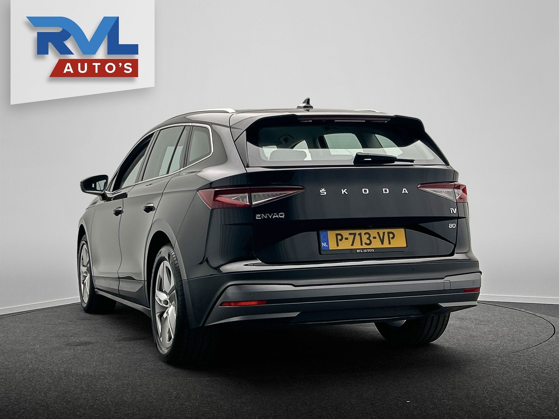 Skoda Enyaq iV 80 | Origineel Nederlands | SOH 94,22% | Stuu, Auto's, Automaat, Achterwielaandrijving, Gebruikt, Leder en Stof