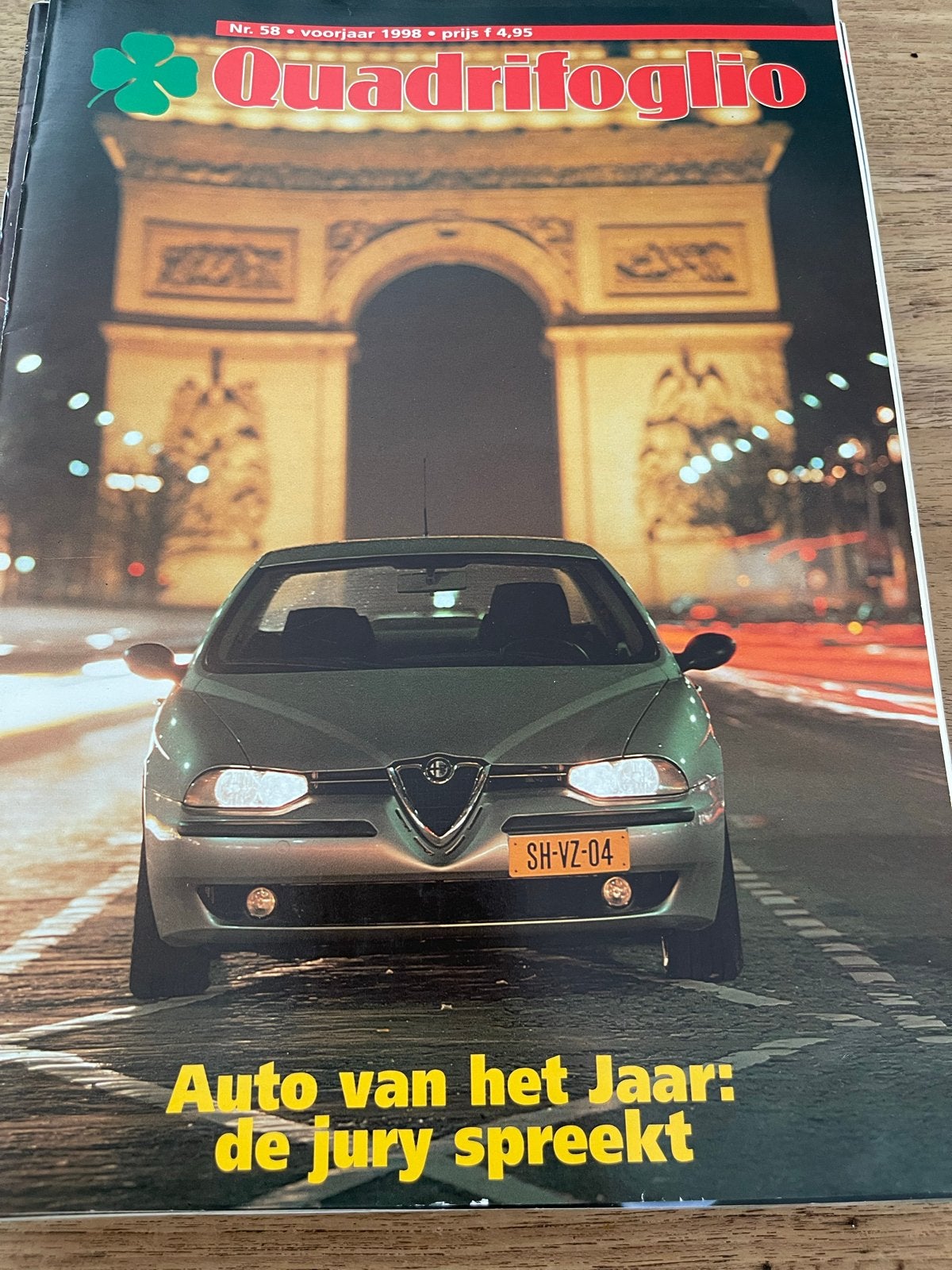 Quadrifoglio Nr. 58 - Voorjaar 1998 - Alfa Romeo 156, Ophalen of Verzenden, Zo goed als nieuw, Alfa Romeo