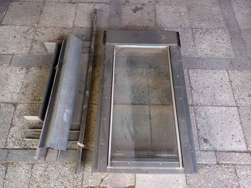 Dakraam, dubbelglas, Doe-het-zelf en Verbouw, Glas en Ramen, Ophalen, Gebruikt, Minder dan 80 cm, 80 tot 120 cm
