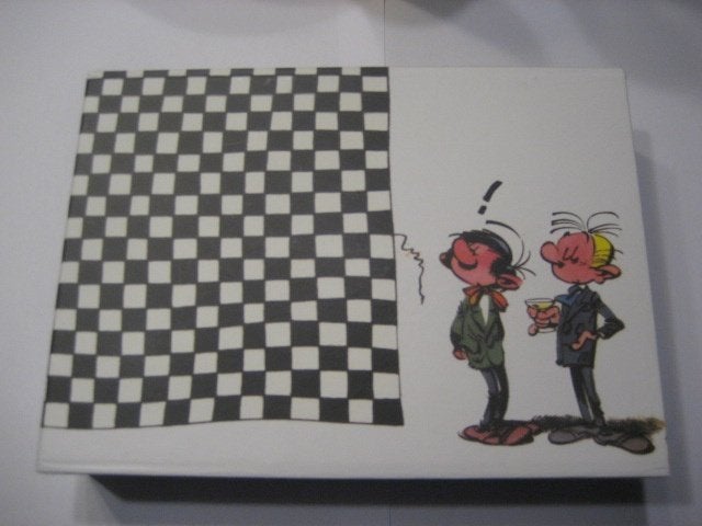 Guust flater oblong box 2013 heruitgave v/d eerste 5 delen, Complete serie of reeks, Ophalen of Verzenden, Zo goed als nieuw, Franquin