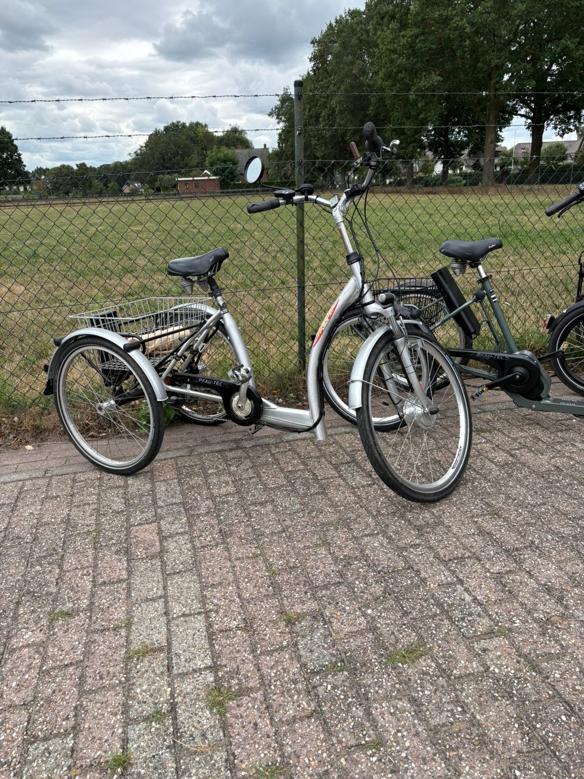 Pfautec Elektrische Driewieler Voorwielmotor Keurige Staat!, Ophalen of Verzenden, Zo goed als nieuw, Trommelrem, Phau tec