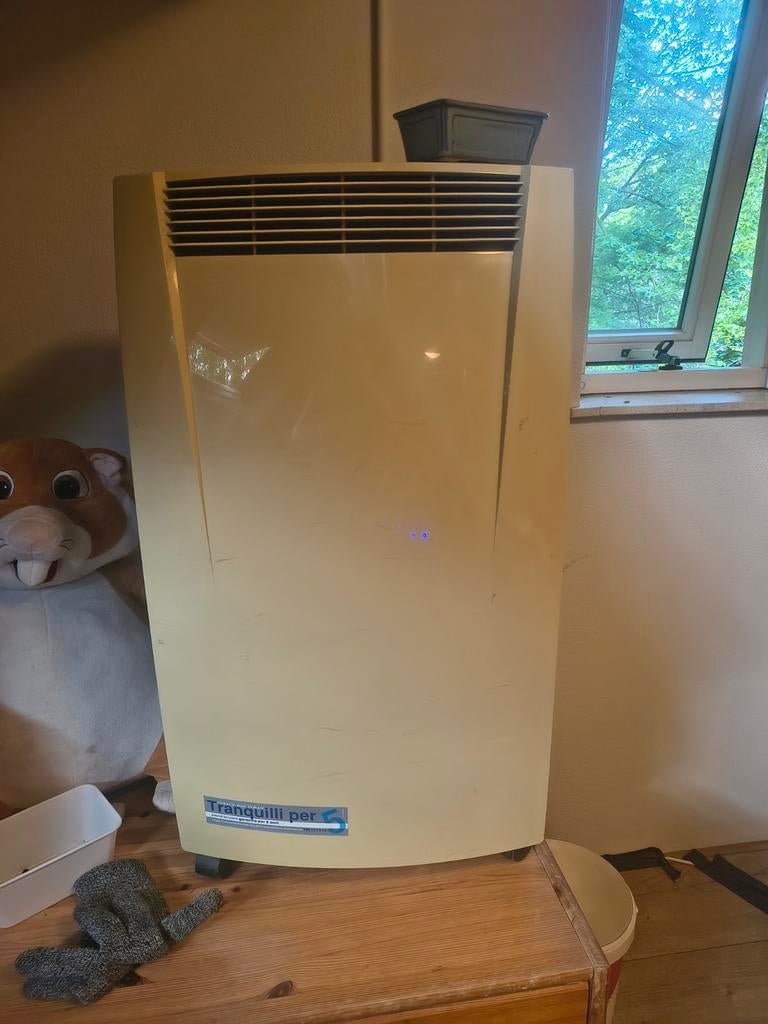 Krachtige airco met slang, Ophalen, Gebruikt, 3 snelheden of meer, Mobiele airco