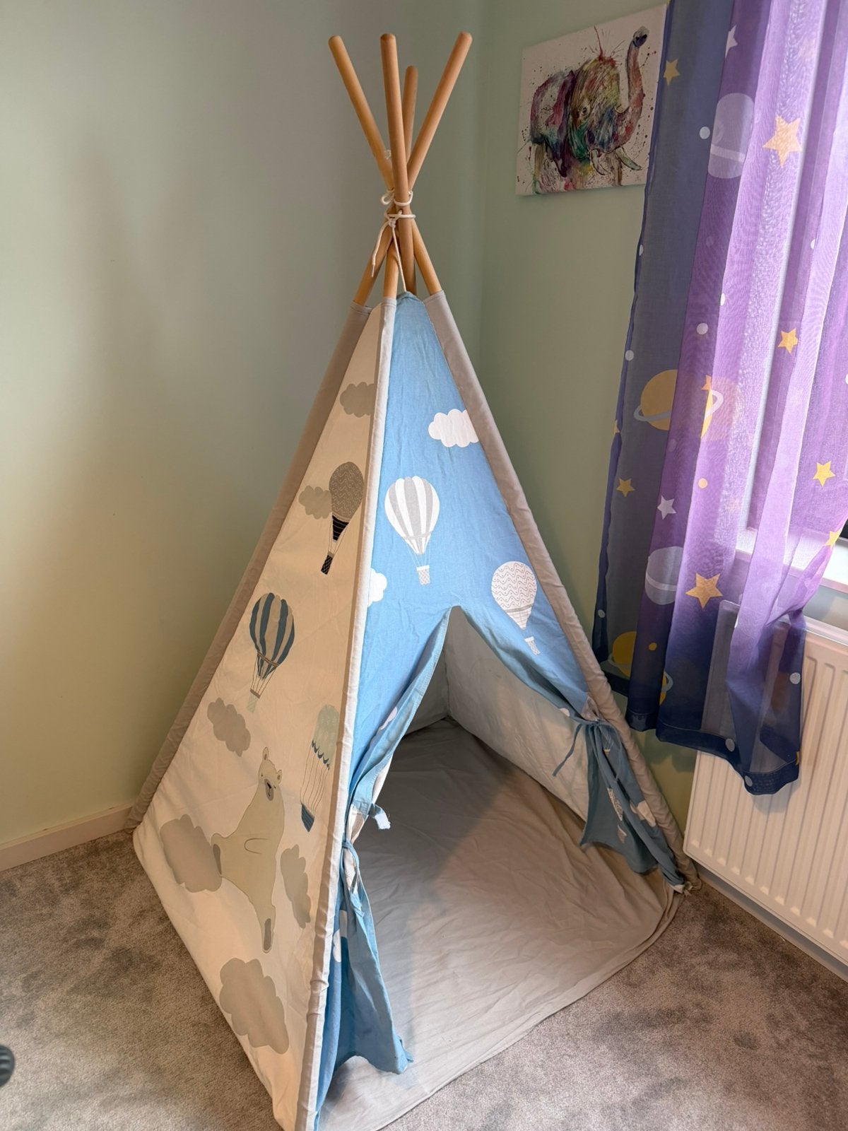 Teepee tent, Ophalen, Zo goed als nieuw