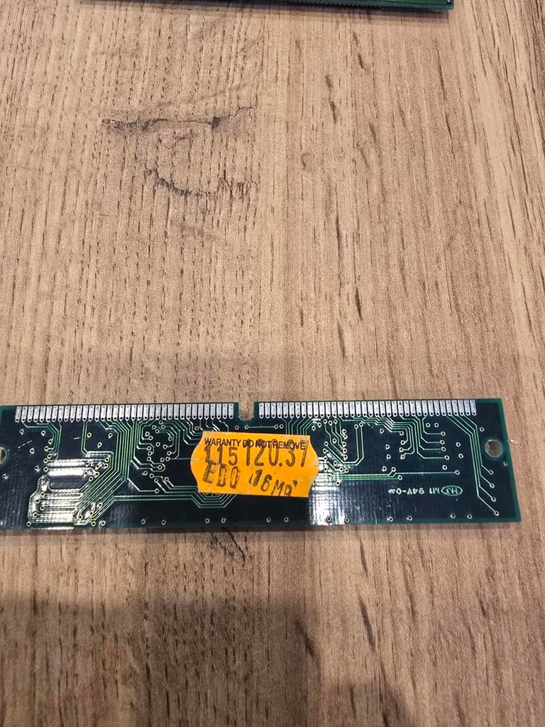Oude EDO RAM 16MB - Vintage Computer Geheugen, Onbekend, Overige soorten, Ophalen of Verzenden, Desktop