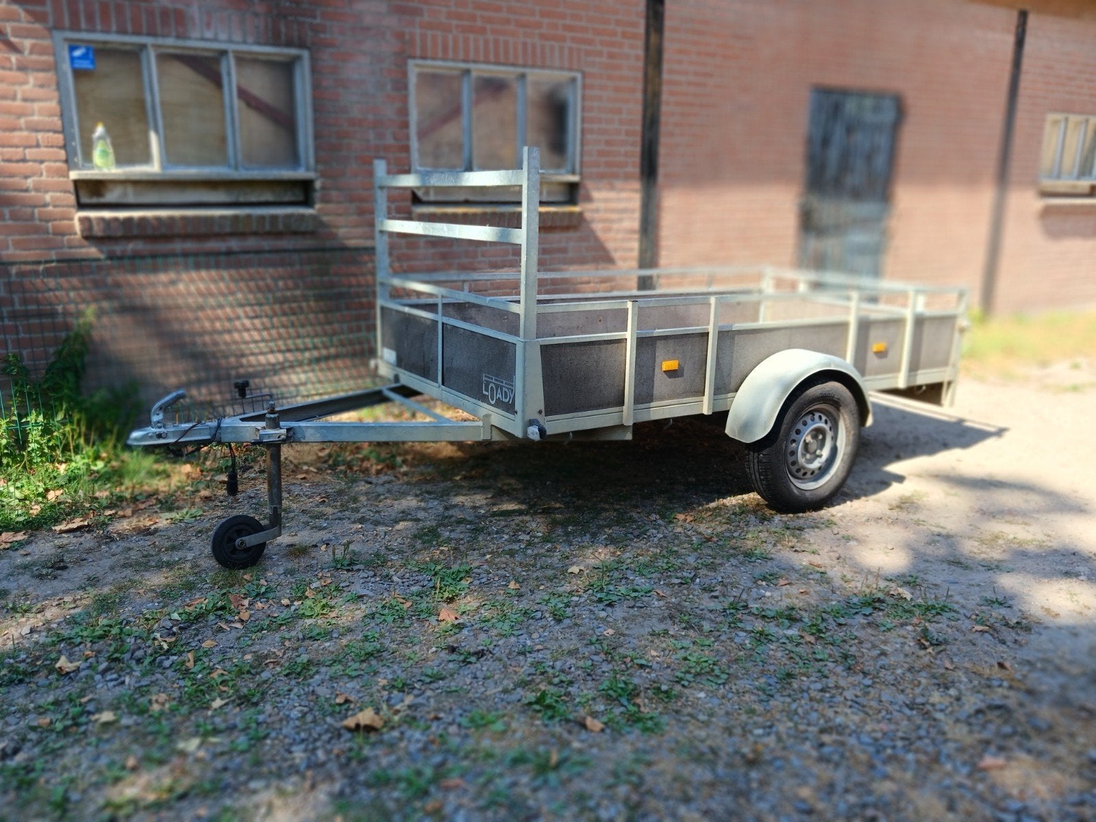 gegalvaniseerde aanhangwagen, Ophalen