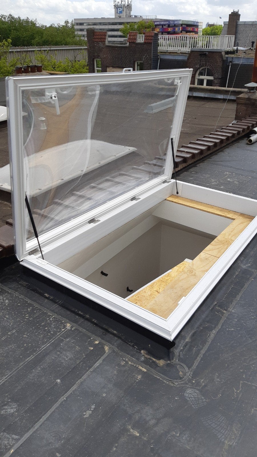 Dakbetredingset 1 bij 2 meter, Kunststof, Overige typen, Nieuw, Ophalen