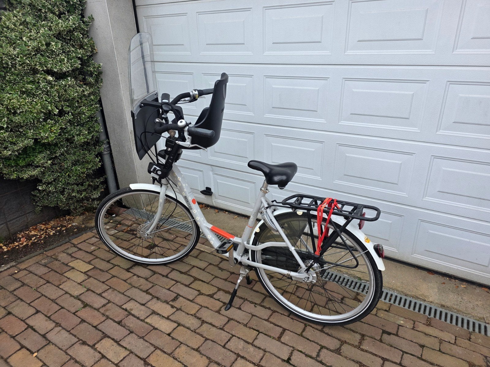 Moederfiets (exclusief kinderzitje), Fietsen en Brommers, Fietsen | Dames | Moederfietsen, Velgrem, Dubbele standaard, 1 zitje