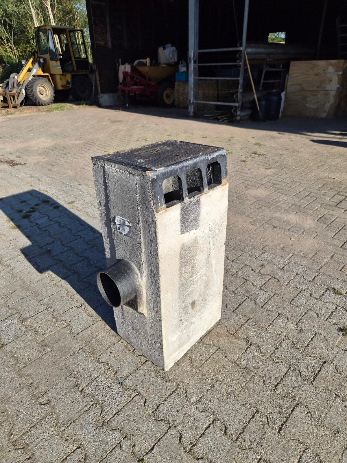 Nieuwe trottoirkolk, Ophalen, Nieuw