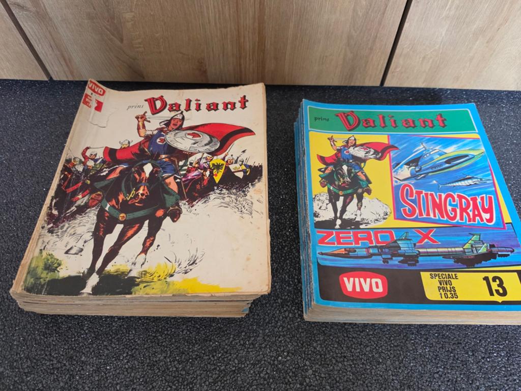 Prins Valiant en andere stripboeken - Grote collectie, Meerdere stripboeken, Ophalen of Verzenden, Gelezen, Hal Foster