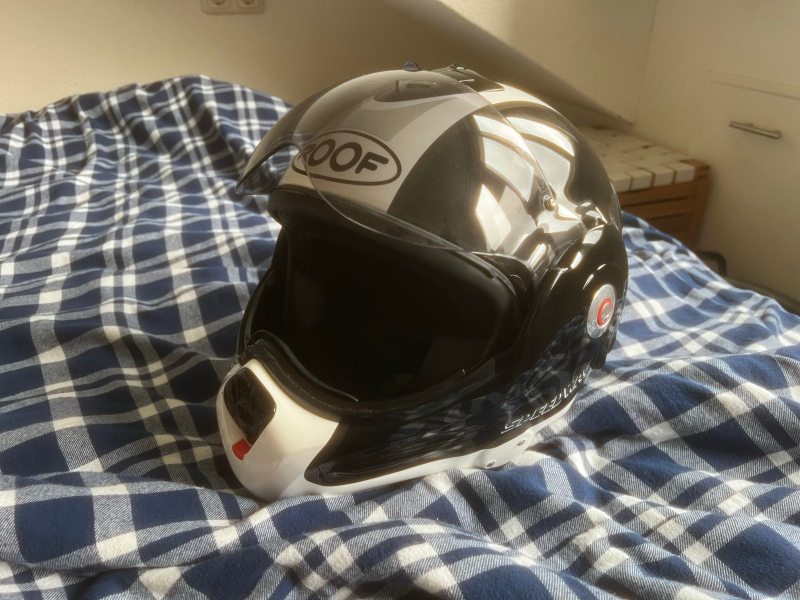 Roof Desmo 3 Flash systeemhelm maat S, Overige merken, Systeemhelm, Ophalen of Verzenden, Nieuw zonder kaartje
