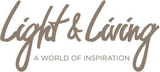Light & Living Schaal Galuxa - Zwart - Ø39cm, Overige materialen, Schaal, Rond, Nieuw