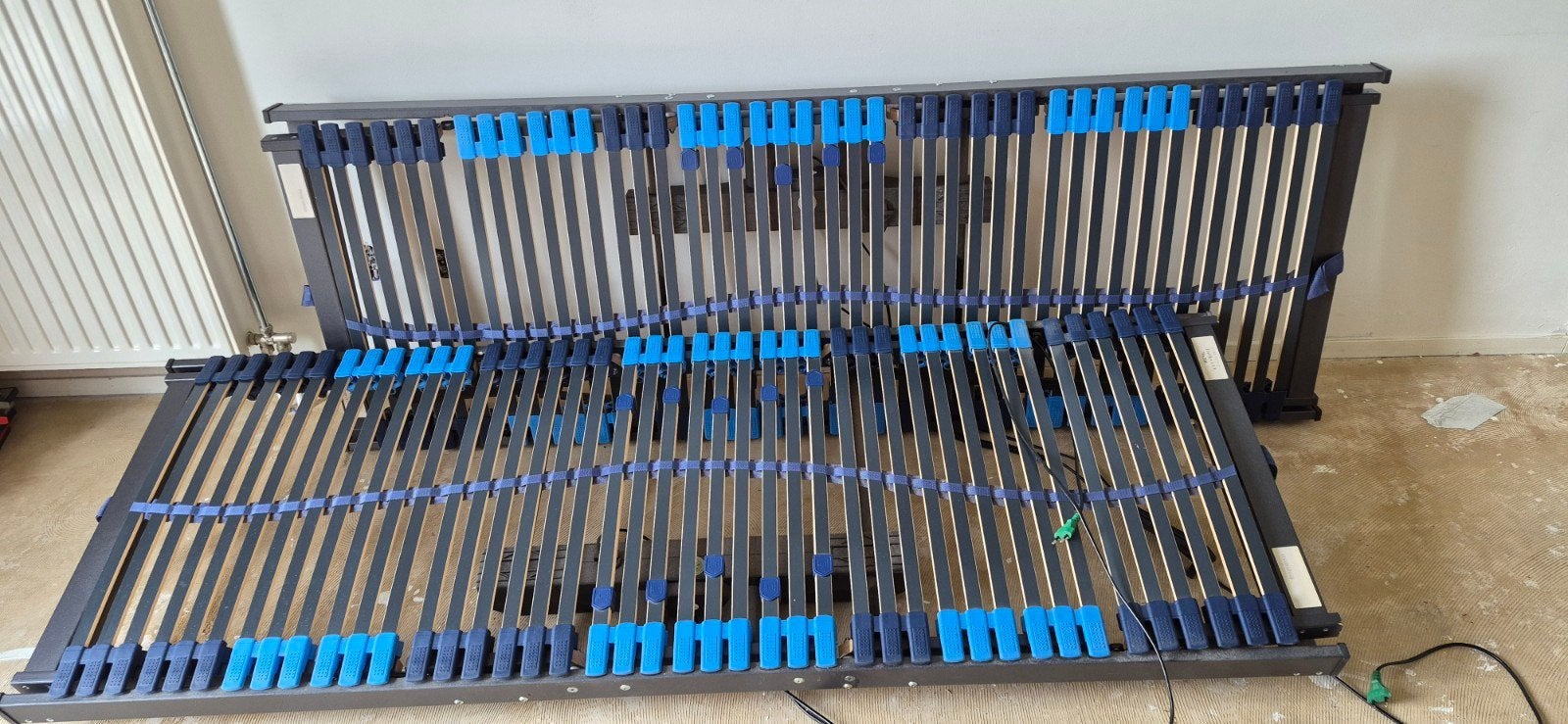 Twee elektrische lattenbodems TrioFlex 70x200 cm, Ophalen