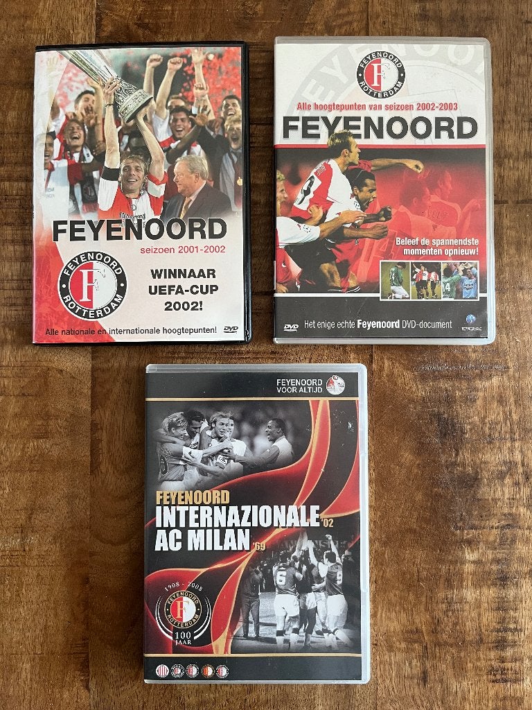 Feyenoord DVD collectie, Ophalen of Verzenden, Zo goed als nieuw, Feyenoord, Overige typen