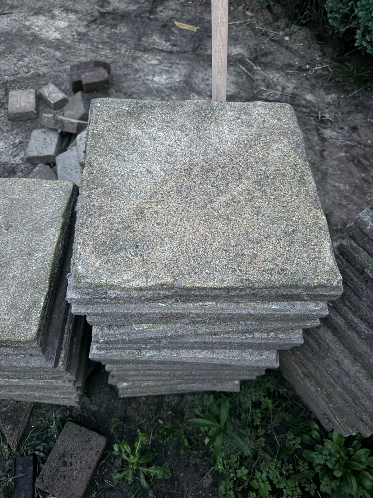 76 gebruikte 40x40 tegels gratis af te halen, Ophalen, Gebruikt, 5 tot 10 m², 20 tot 40 cm
