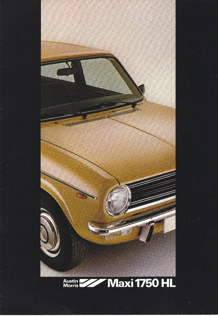 Folder Austin Maxi 1750 HL 1976, Ophalen of Verzenden, Gelezen, Overige merken