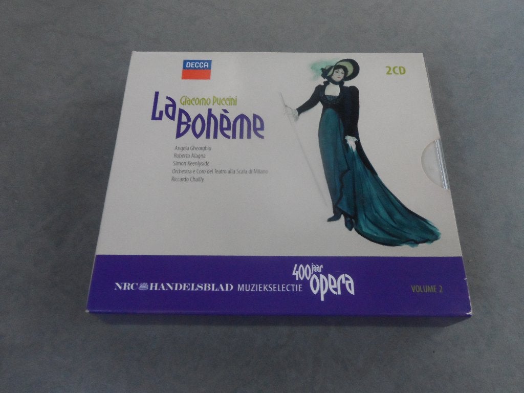 Giacomo Puccini, Riccardo Chailly ‎/ La Bohème - 2CD, Verzenden, Romantiek, Gebruikt, Overige typen