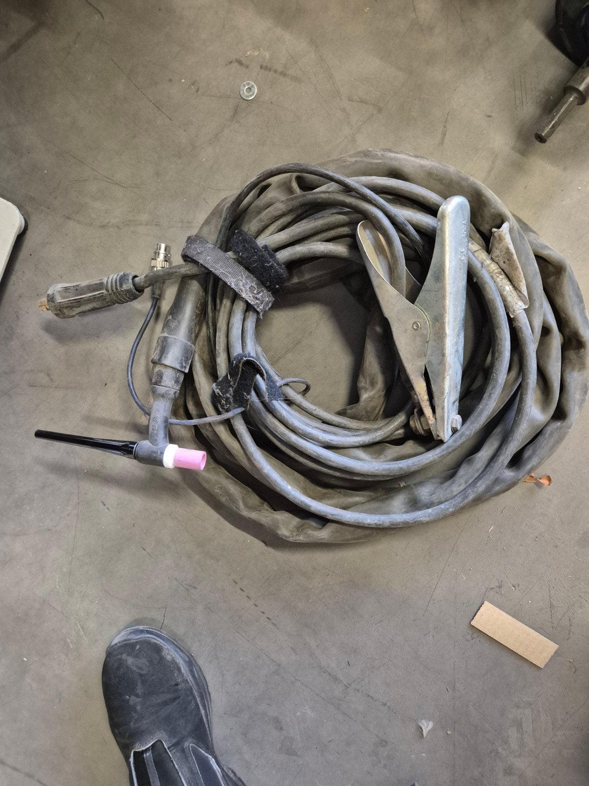 TIG Lasapparaat Toorts met Kabel en Aardklem, Ophalen