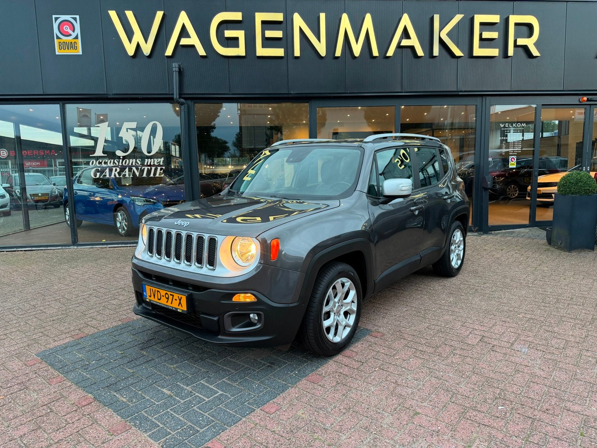 Jeep RENEGADE 1.4 MultiAir Limited Clima|ACC|Carplay|GoedOH, Auto's, Voorwielaandrijving, 136 pk, Gebruikt, 4 cilinders