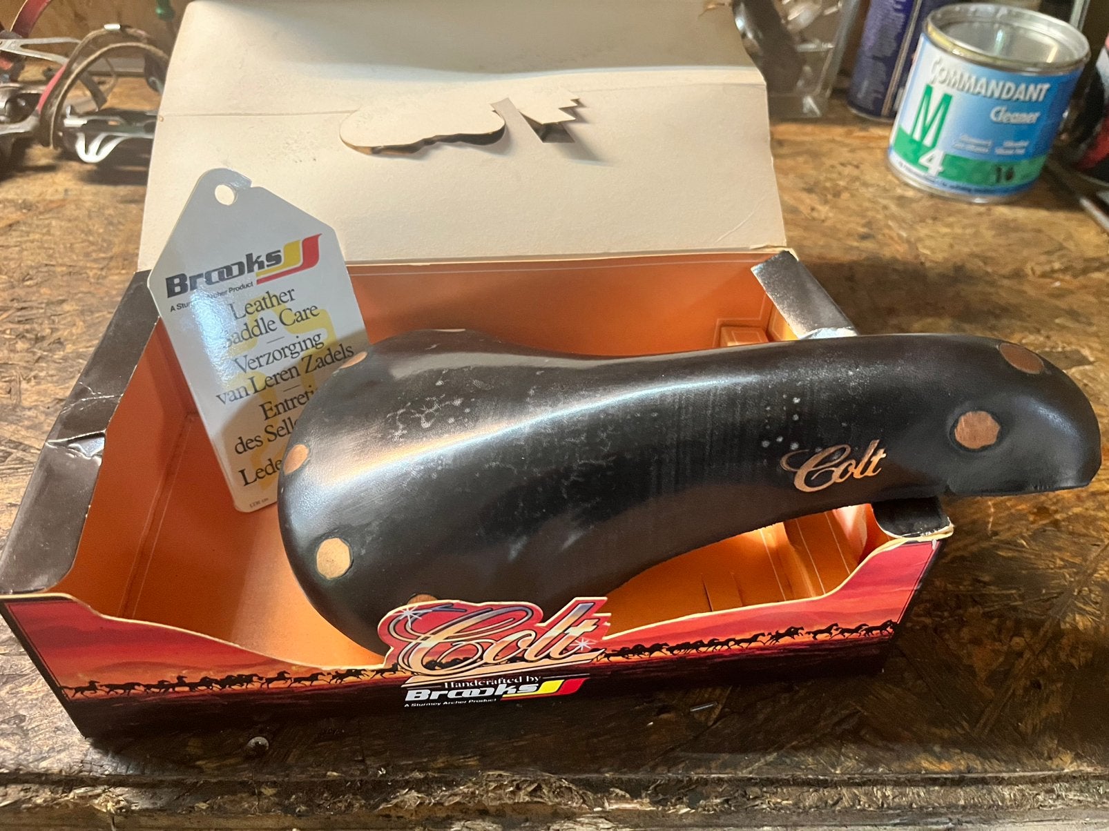 Brooks Colt NOS, Leer, Nieuw, Ophalen of Verzenden, Zadel